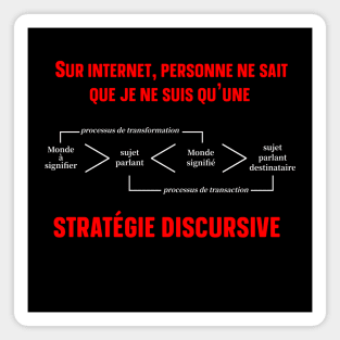 Sur internet, personne ne sait que je ne suis qu'une stratégie discursive Magnet